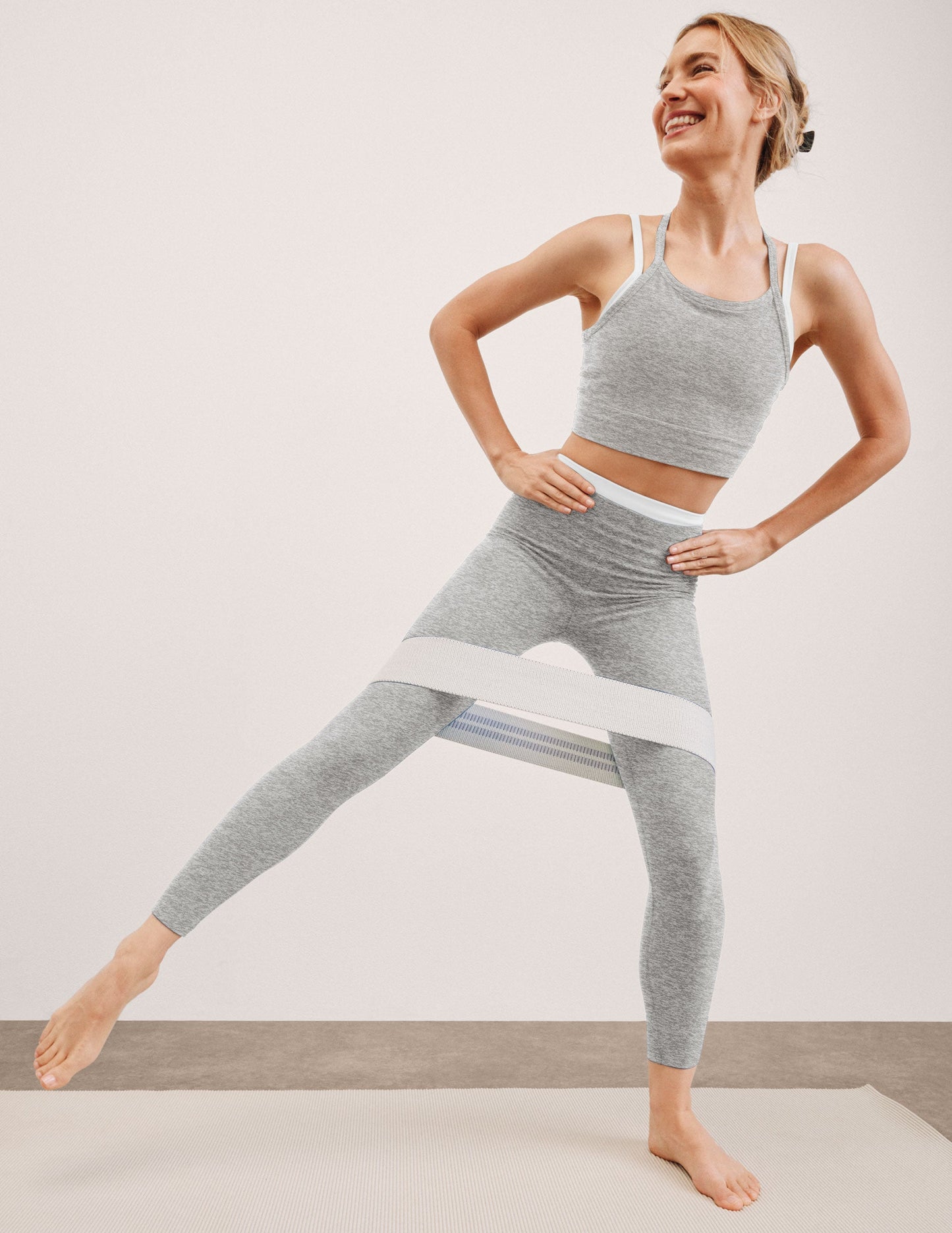 Beyond Yoga Spacedye Layered High Waisted Midi Legging