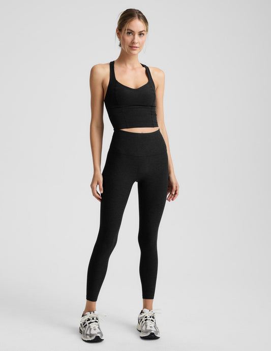 Beyond Yoga Spacedye No Front Seam Midi Legging