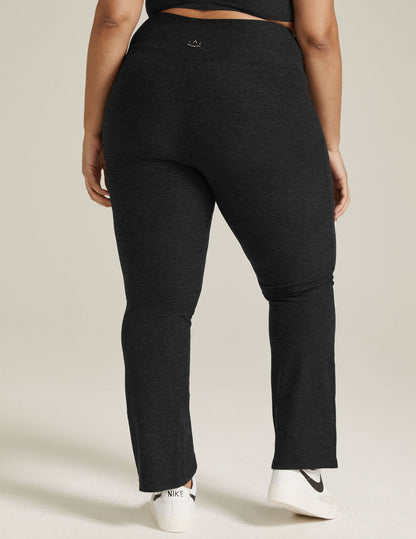 Beyond Yoga High Waisted Boot Cut Spacedye Pants - Darkest Night