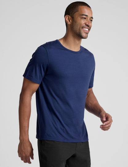 Beyond Yoga Warm Wick Merino Wool Short Sleeve Crew