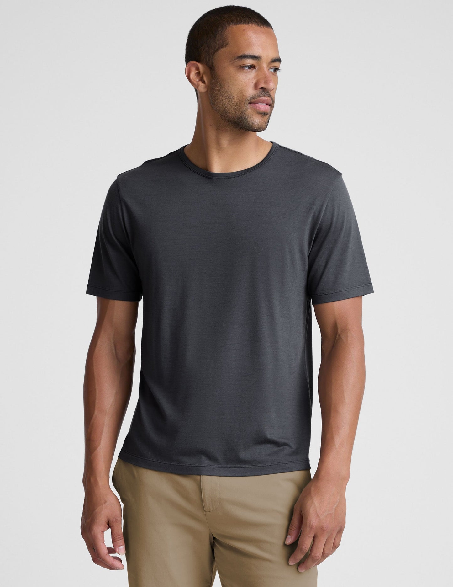 Beyond Yoga Warm Wick Merino Wool Short Sleeve Crew