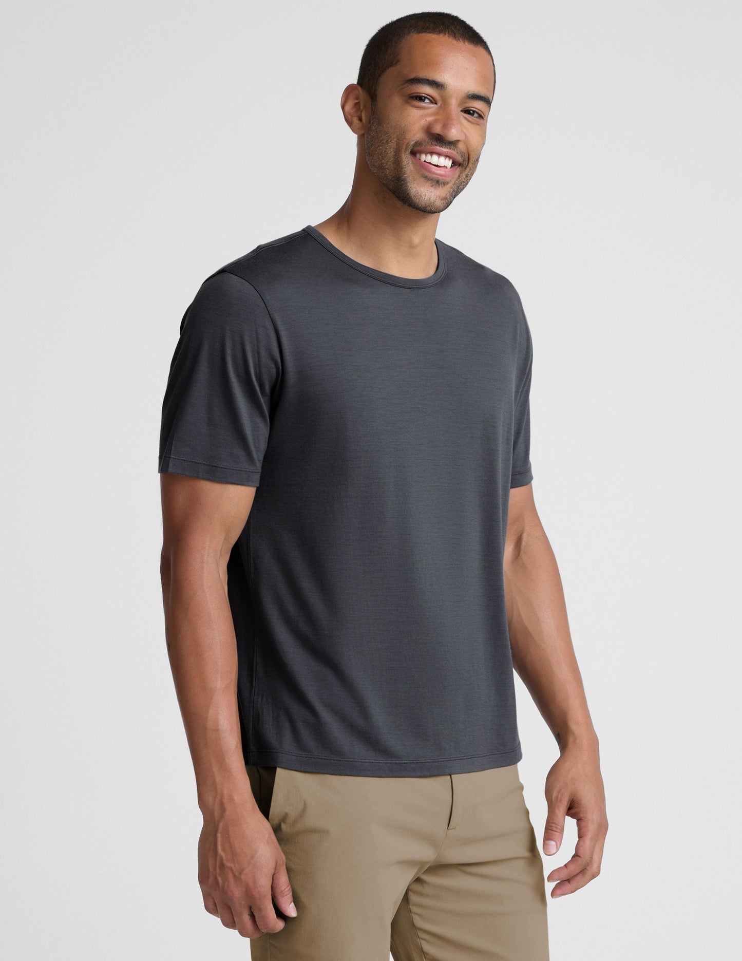 Beyond Yoga Warm Wick Merino Wool Short Sleeve Crew