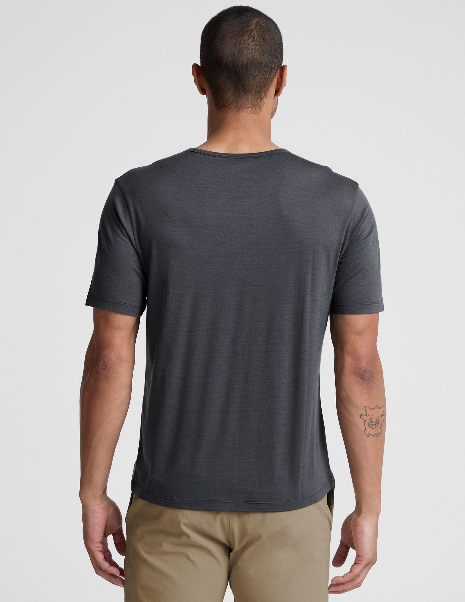 Beyond Yoga Warm Wick Merino Wool Short Sleeve Crew