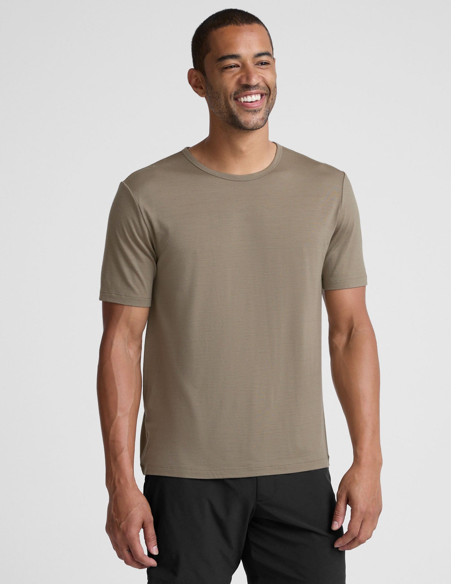 Beyond Yoga Warm Wick Merino Wool Short Sleeve Crew