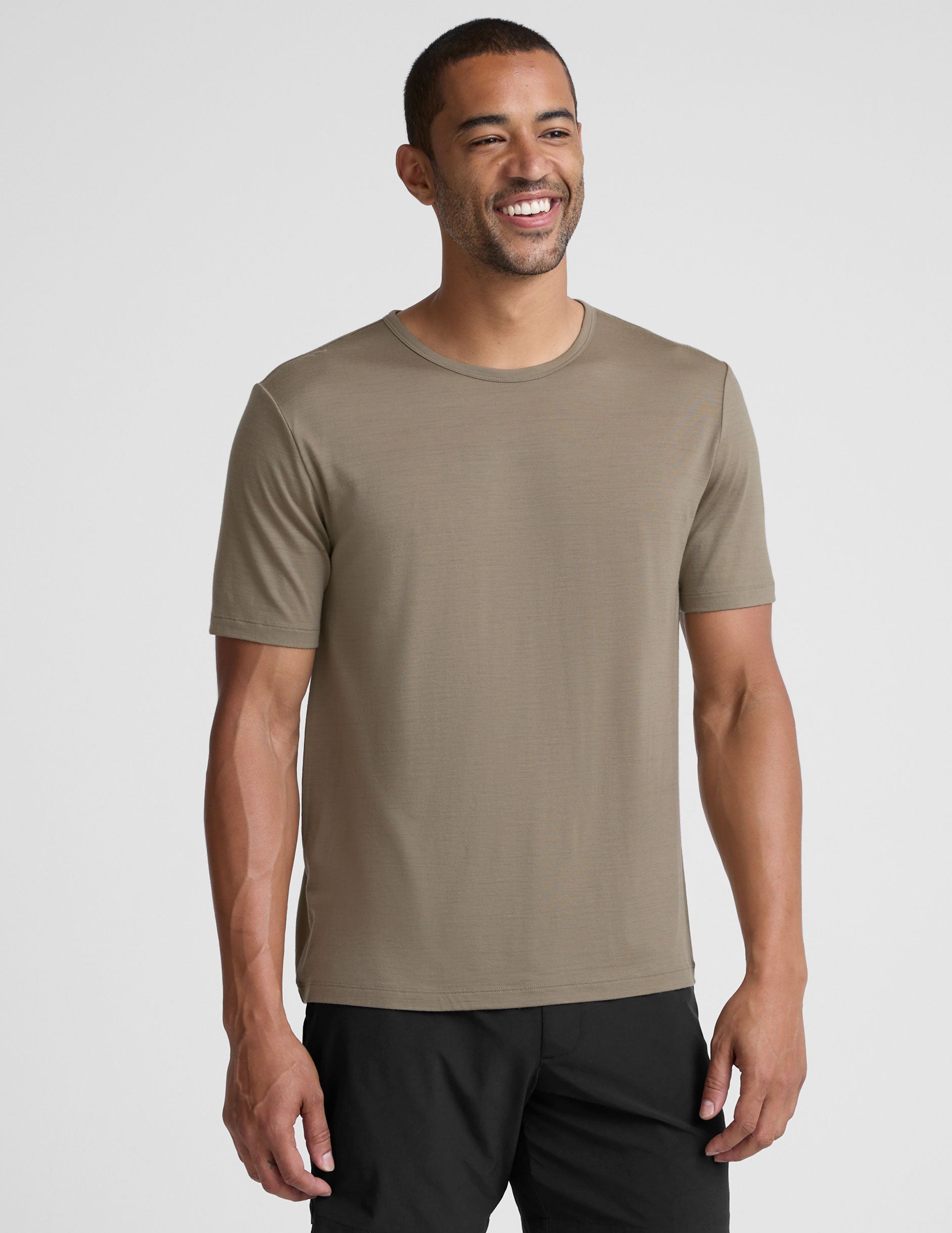 Beyond Yoga Warm Wick Merino Wool Short Sleeve Crew