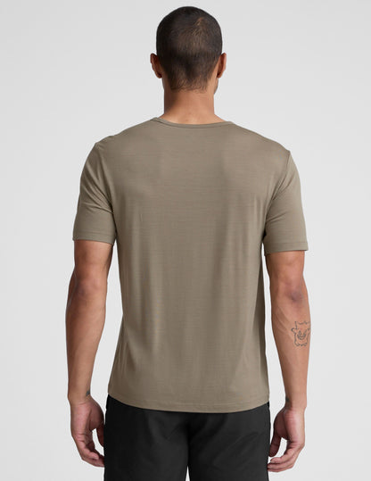 Beyond Yoga Warm Wick Merino Wool Short Sleeve Crew