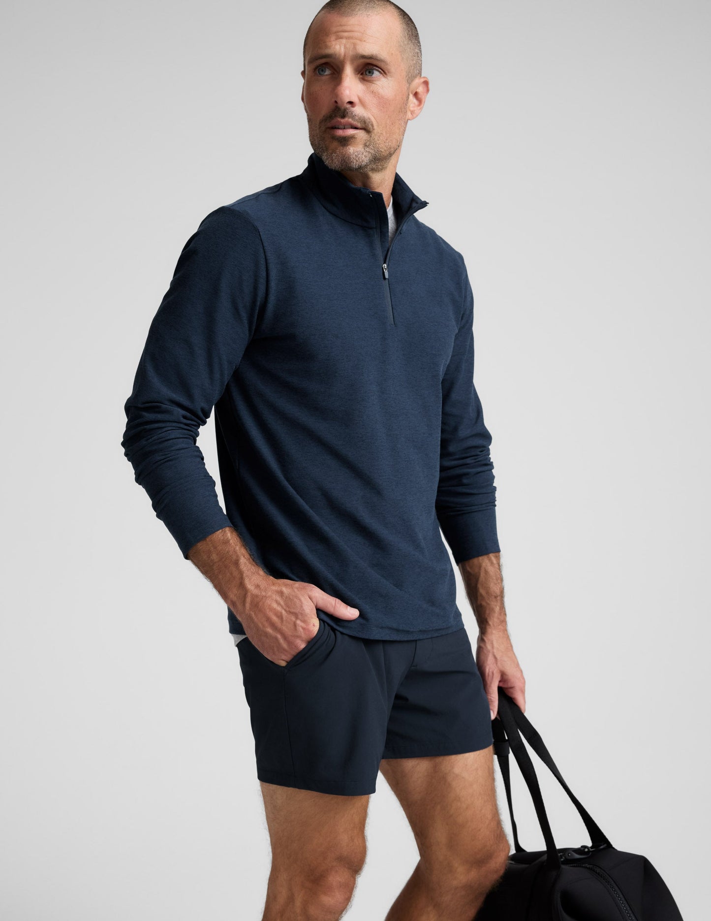 Beyond Yoga Men's 5-Inch Lightweight Pivotal Shorts - Nocturnal Navy