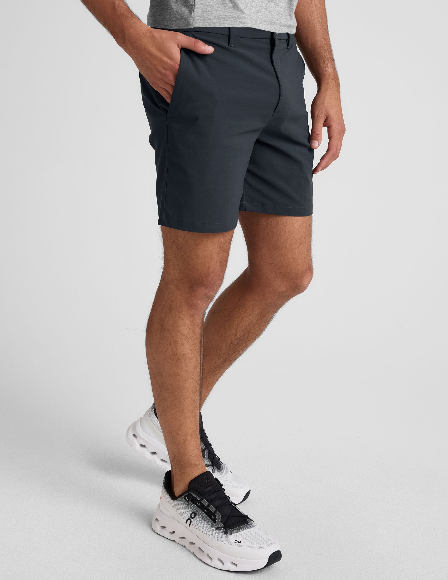 Beyond Yoga Men's 7-Inch Lightweight Chino Shorts - Nocturnal Navy