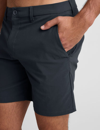 Beyond Yoga Men's 7-Inch Lightweight Chino Shorts - Nocturnal Navy