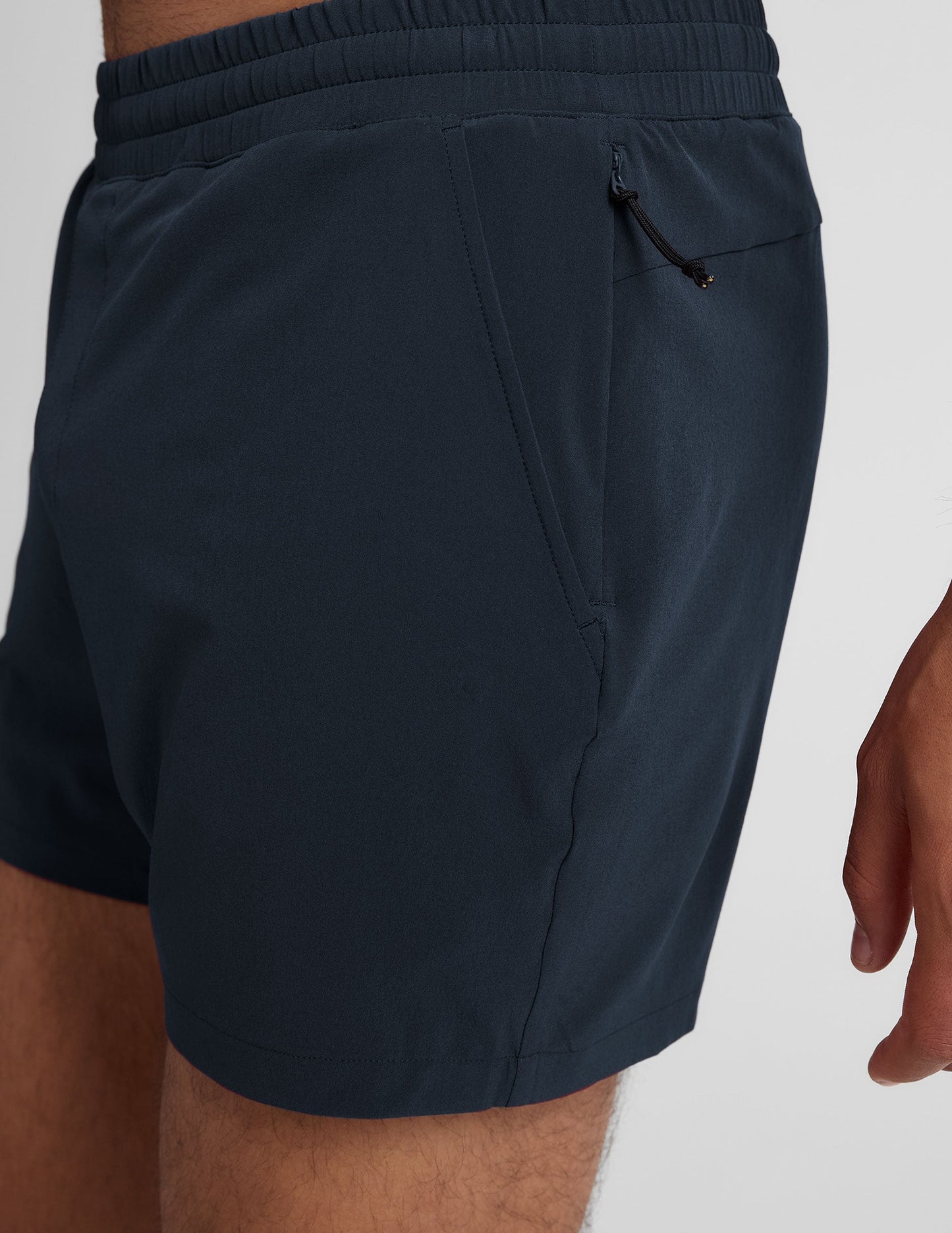 Beyond Yoga Men's 5 Inch Lined Running Pivotal 2.0 Shorts - Navy