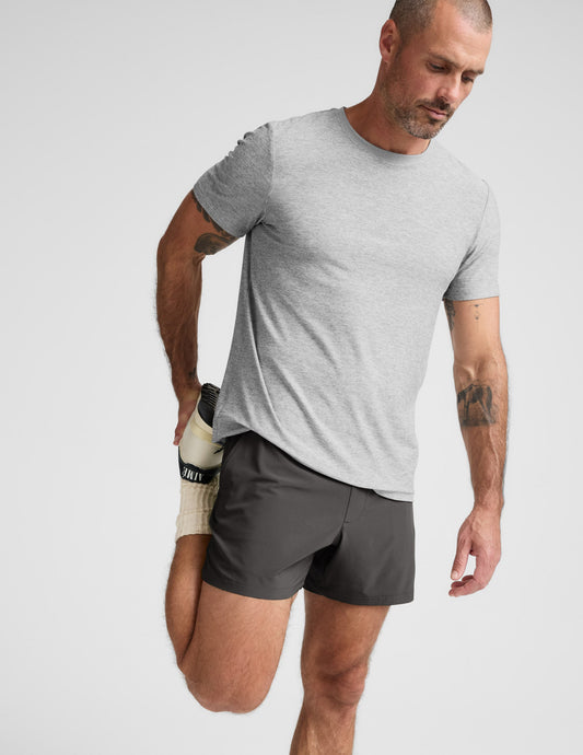 Beyond Yoga Men's 5-Inch Running Pivotal 2.0 Shorts - Graphite
