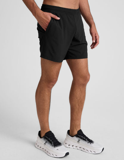 Beyond Yoga Men's Lined Running Pivotal 2.0 Shorts - Black