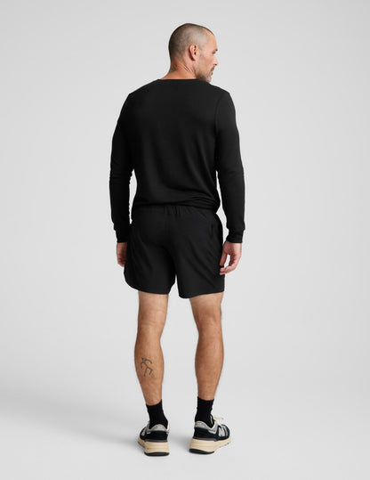 Beyond Yoga Men's Lined Running Pivotal 2.0 Shorts - Black
