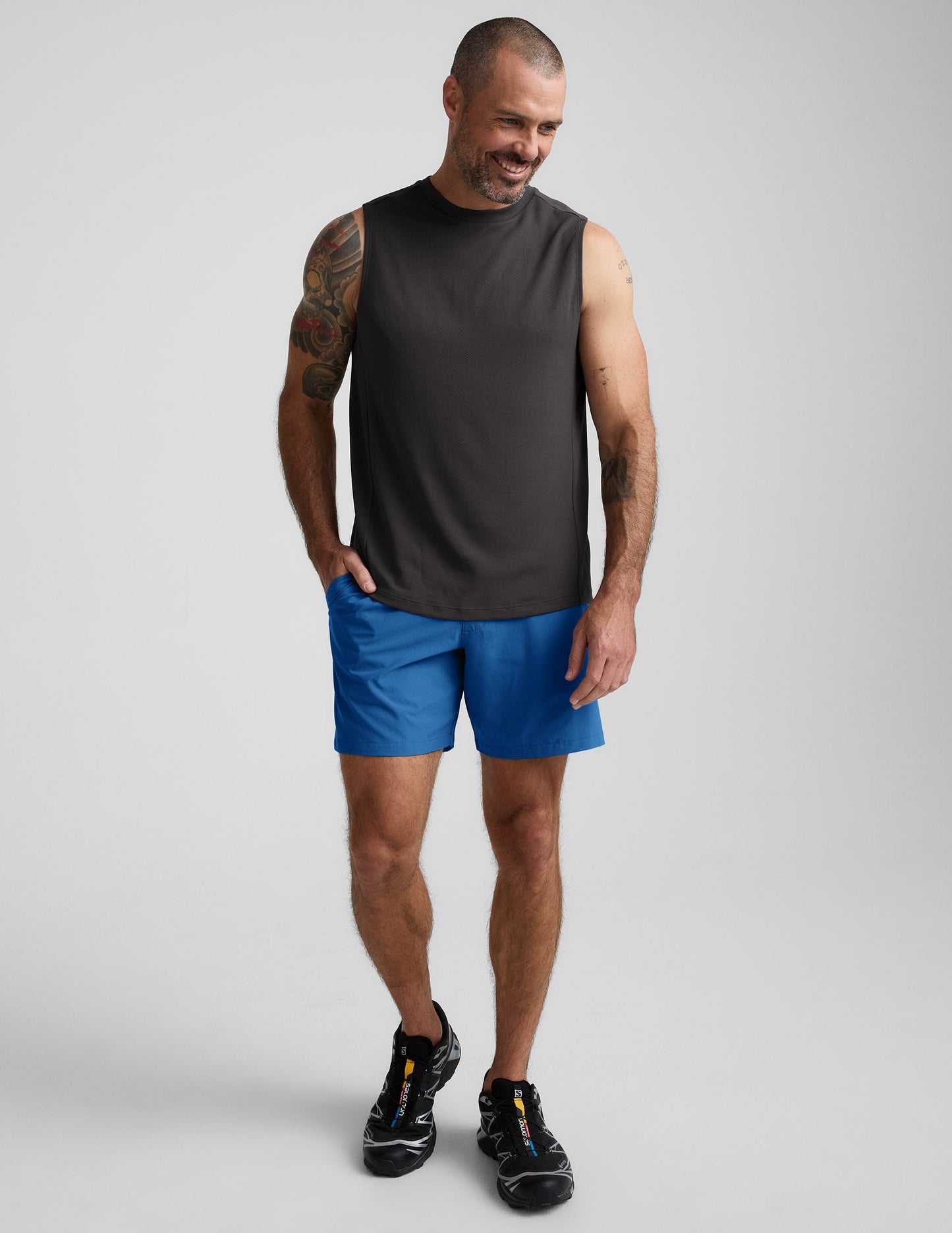 Beyond Yoga Men's 7" Pivotal 2.0 Shorts - Horizon Cobalt
