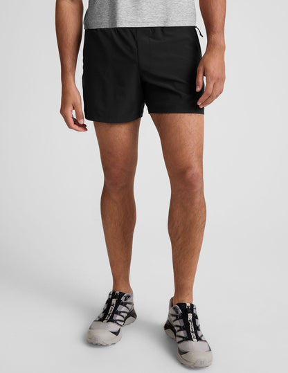 Beyond Yoga Men's 5" Lined Running Pivotal 2.0 Shorts - Black