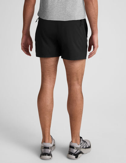 Beyond Yoga Men's 5" Lined Running Pivotal 2.0 Shorts - Black