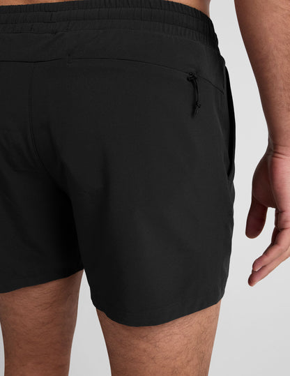 Beyond Yoga Men's 5" Lined Running Pivotal 2.0 Shorts - Black