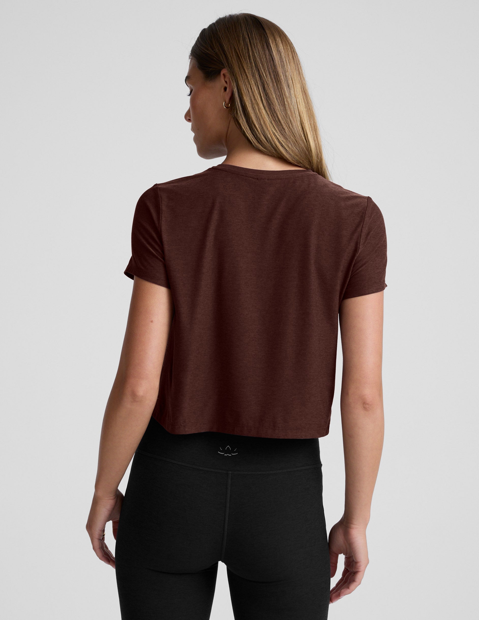 Beyond Yoga Featherweight Supreme Cropped Tee