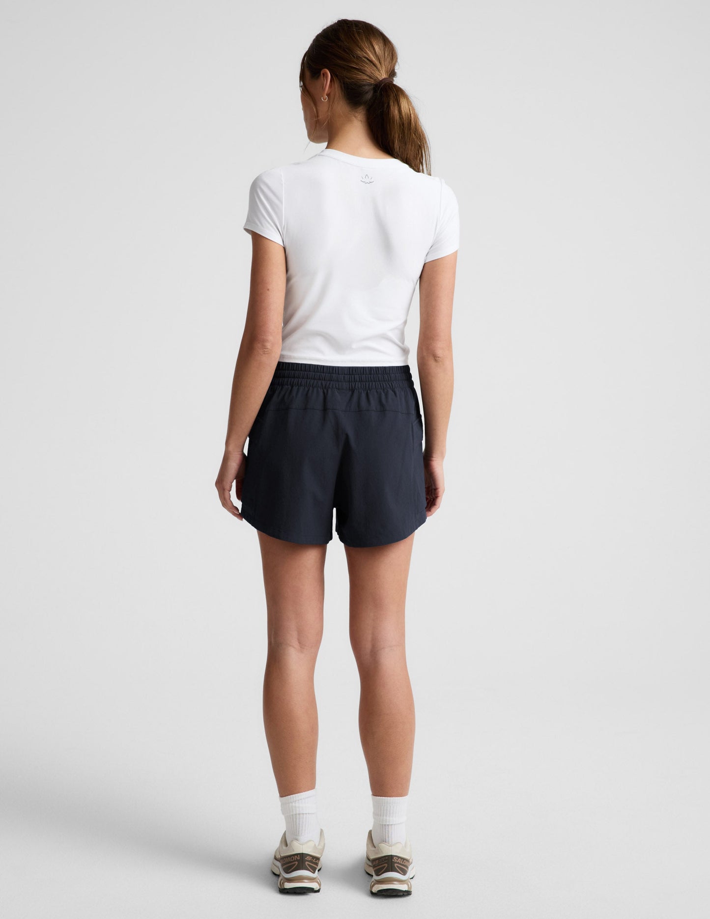 Beyond Yoga Women's 3" Cargo Peak Shorts - Nocturnal Navy