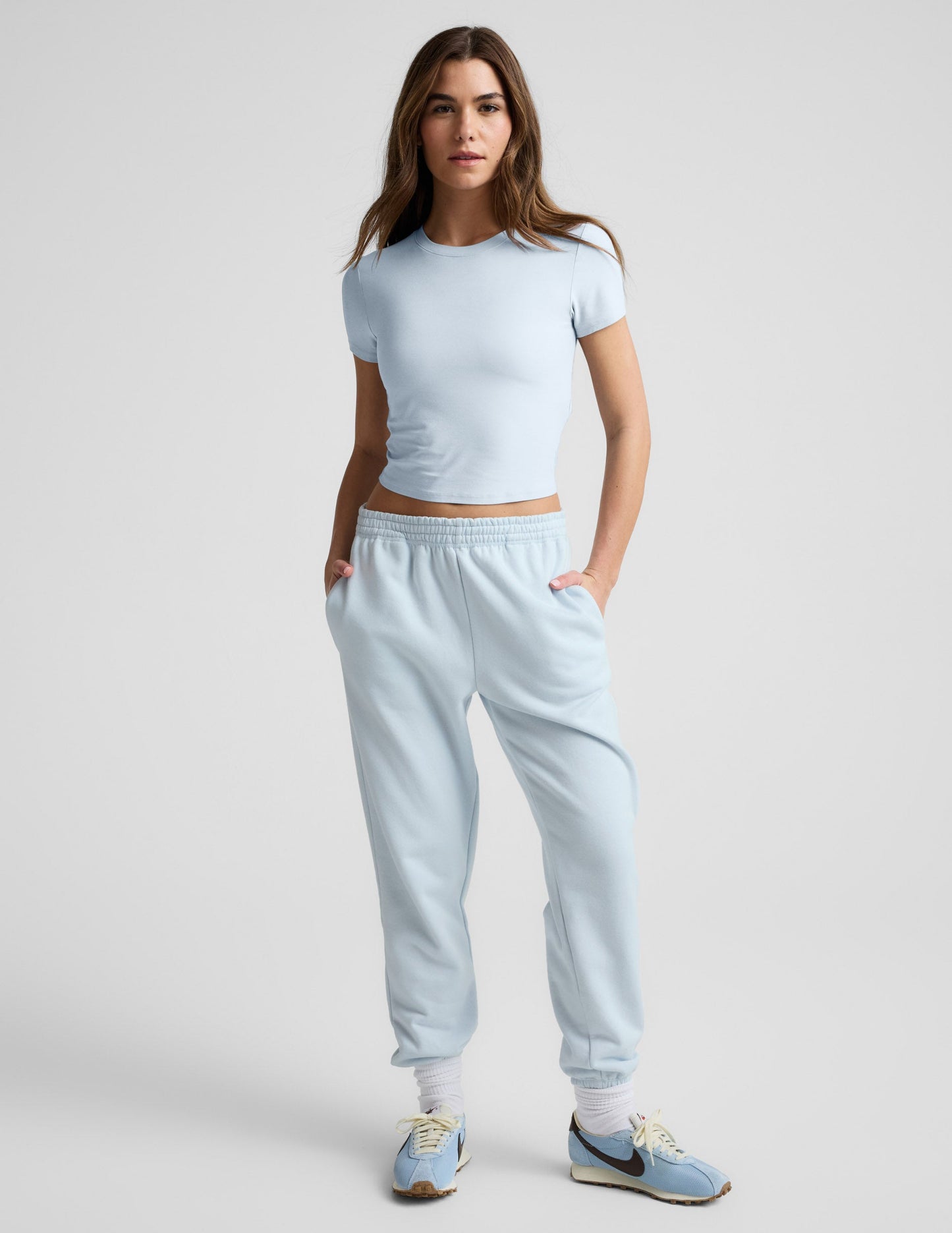 Beyond Yoga Featherweight Cropped Tee