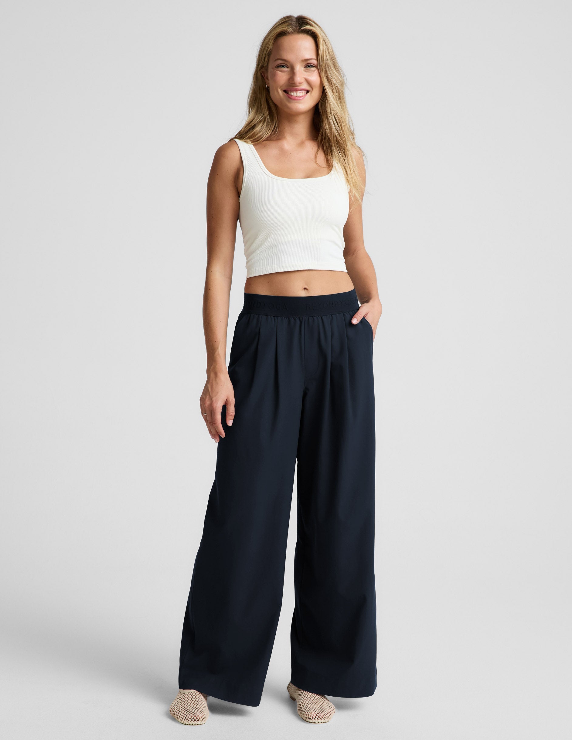 Beyond Yoga Keep It Cool Seamless Cropped Tank