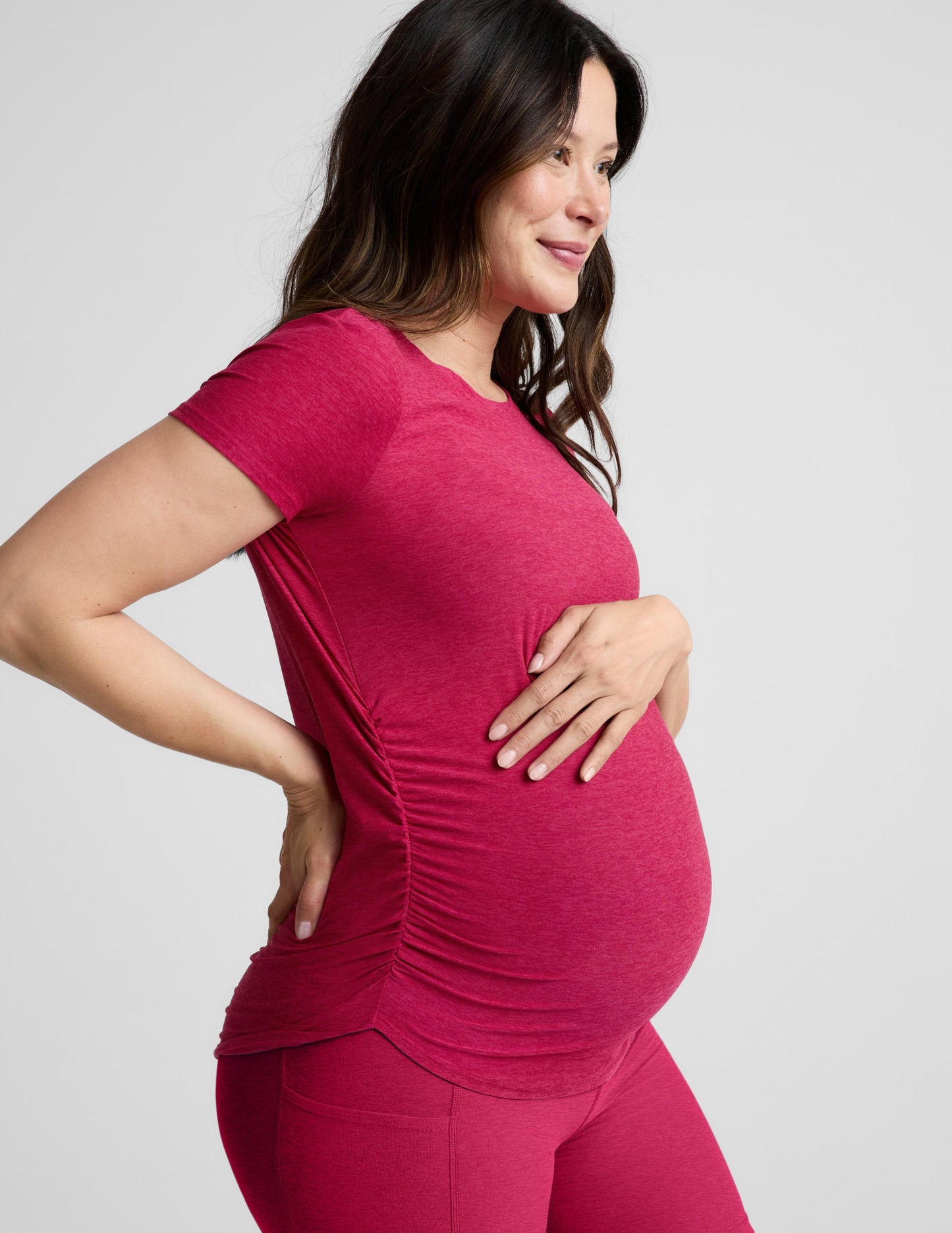 Beyond Yoga Featherweight One & Only Maternity Tee