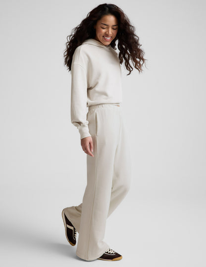 Beyond Yoga Women's Mid-Rise Sweatpant - Vintage White