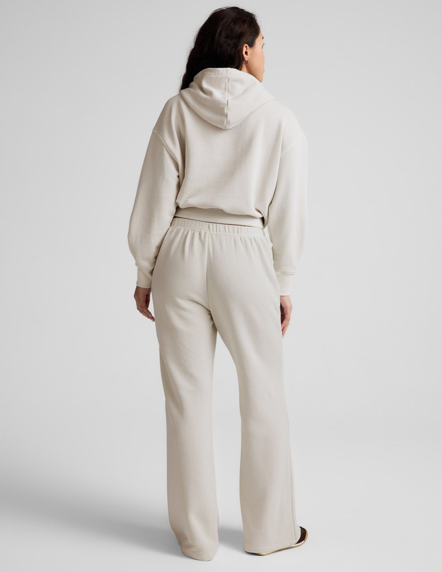 Beyond Yoga Women's Mid-Rise Sweatpant - Vintage White