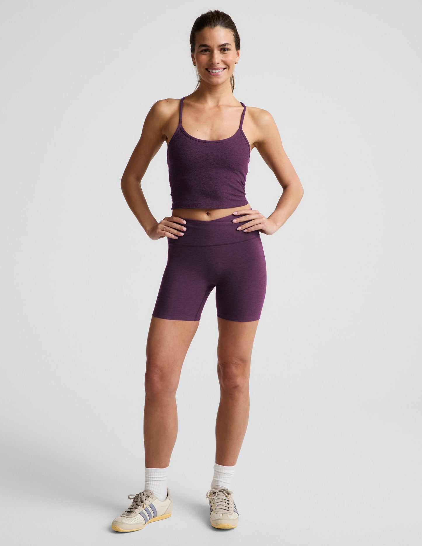 Beyond Yoga Women's 5" Spacedye Shorts - Blackberry