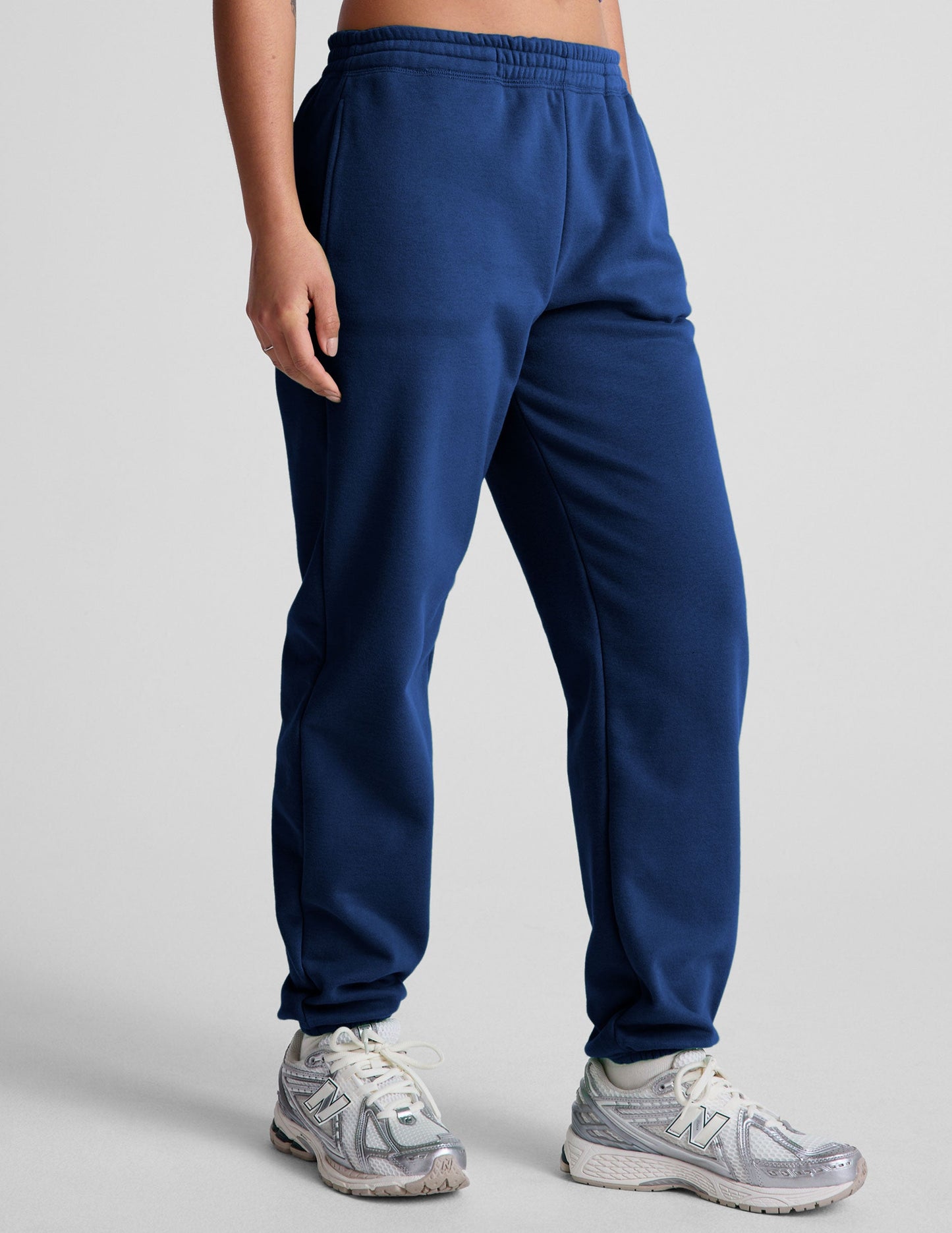 Beyond Yoga Women's Relaxed Luxe Fleece Sweatpant - Marine Blue