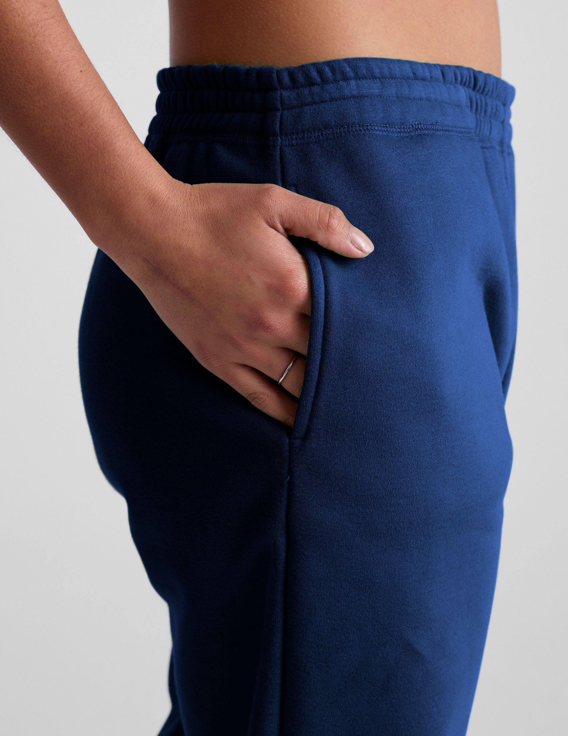 Beyond Yoga Women's Relaxed Luxe Fleece Sweatpant - Marine Blue