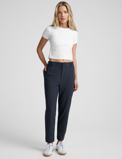 Beyond Yoga Status Tapered Pant - Navy