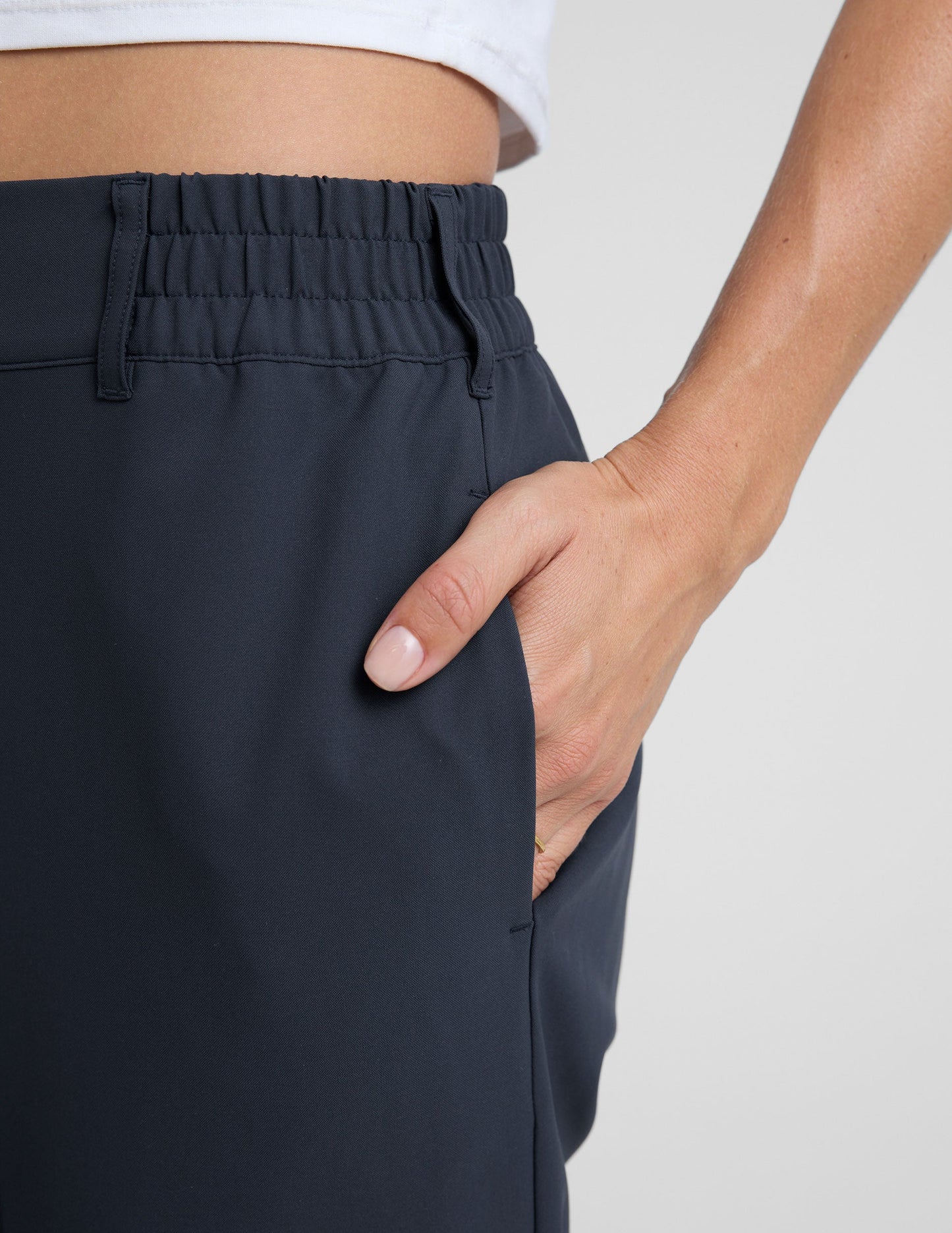 Beyond Yoga Status Tapered Pant - Navy