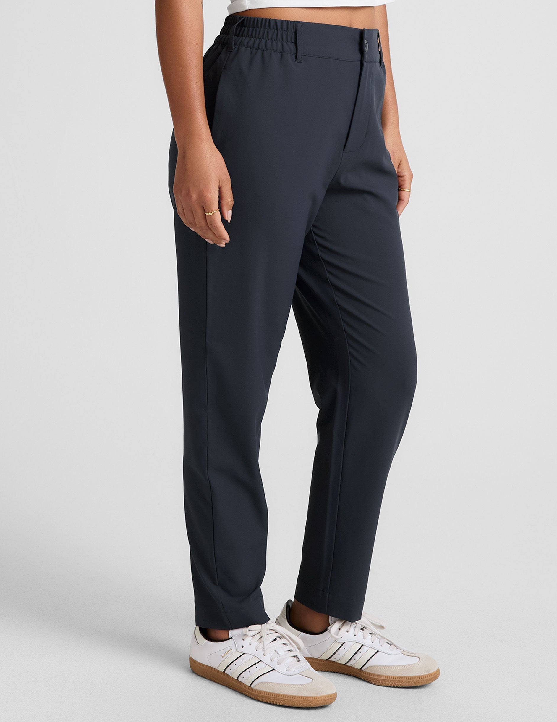 Beyond Yoga Status Tapered Pant - Navy