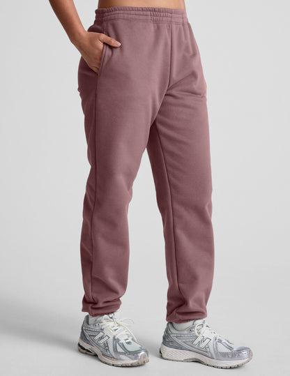 Beyond Yoga Women's Relaxed Fit LuxeFleece Sweatpant - Rose Brush