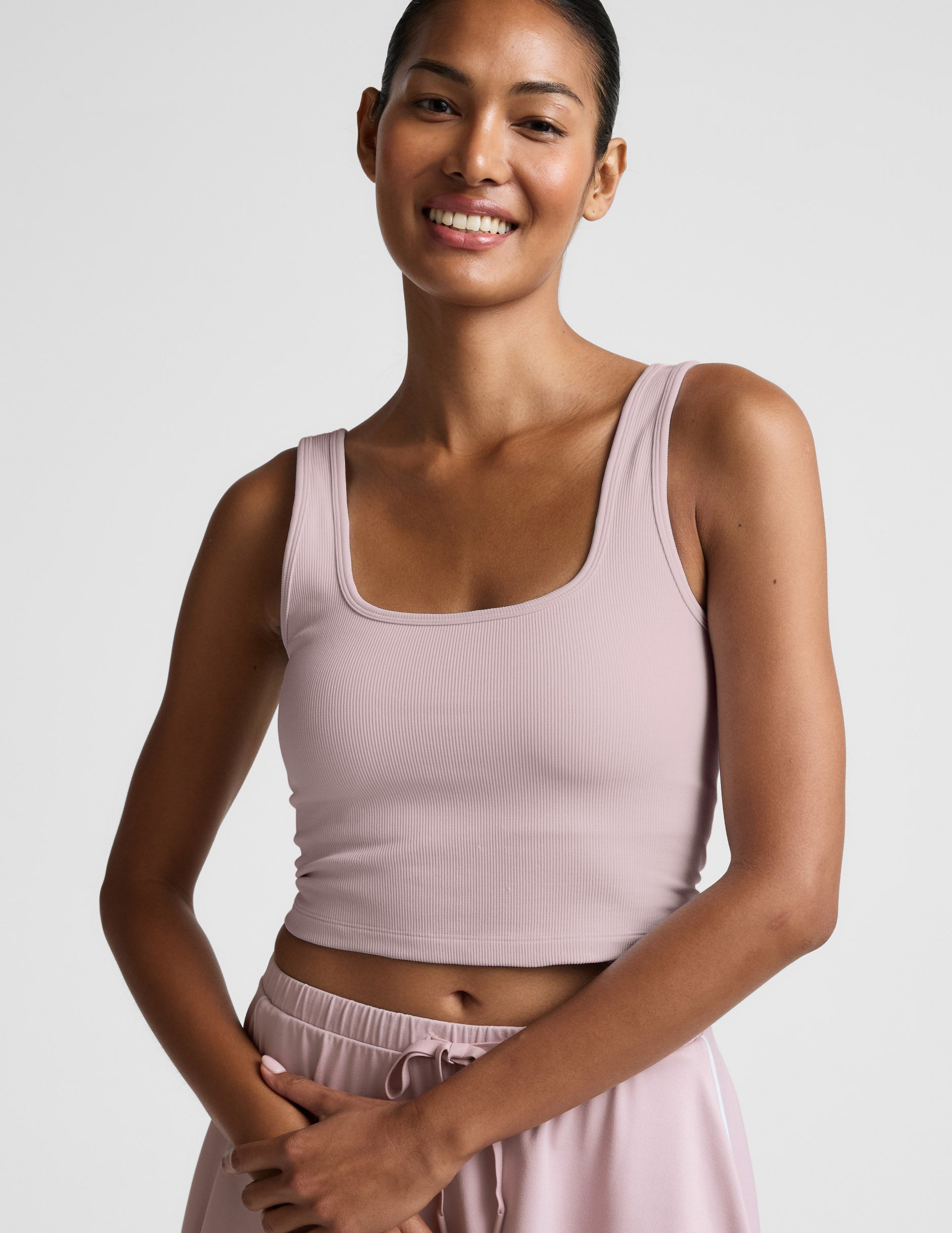 Beyond Yoga Keep It Cool Seamless Cropped Tank