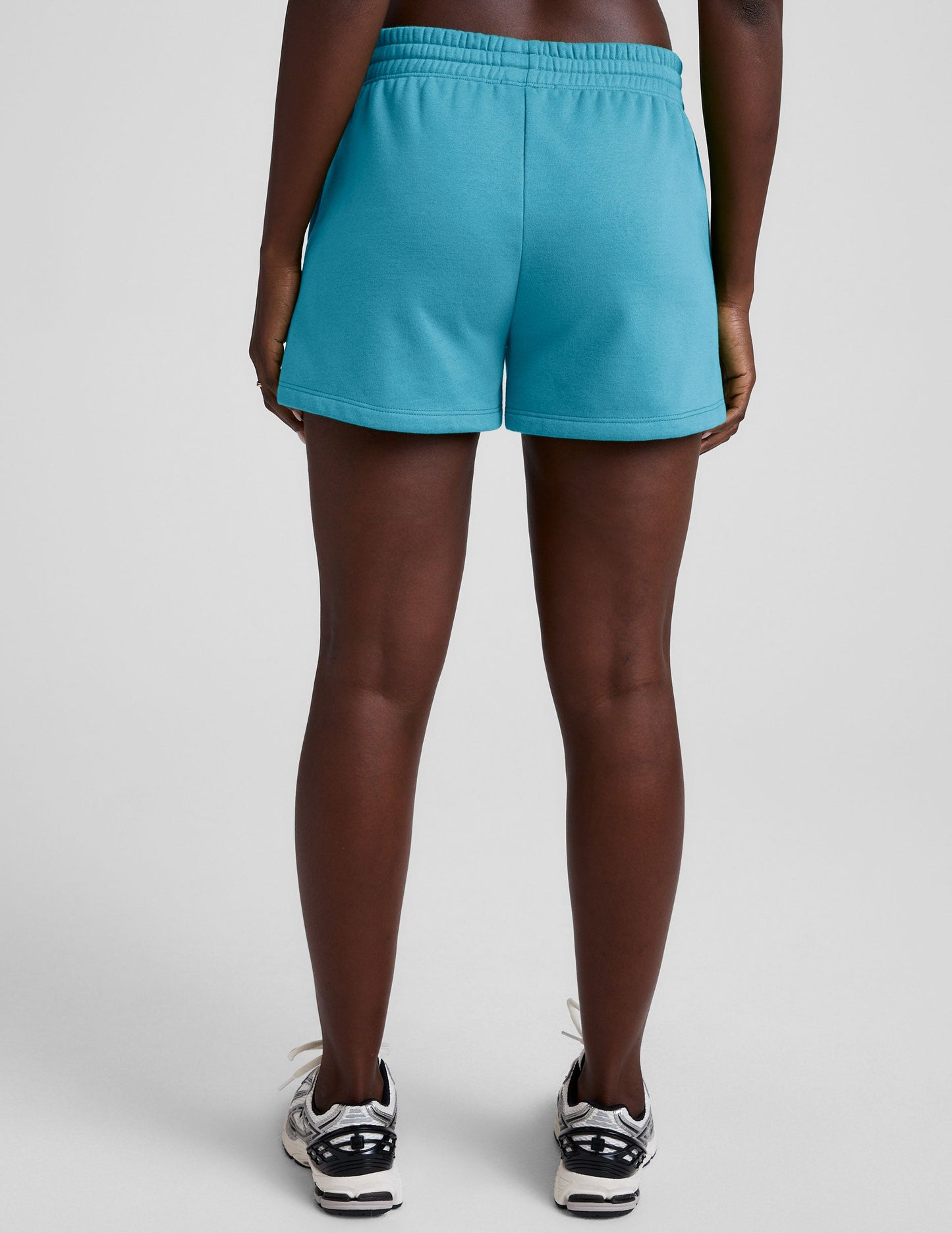 Beyond Yoga Women's Casual LuxeFleece Sweat Shorts - Surfer Blue