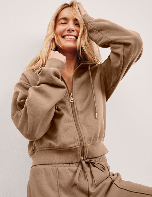 Beyond Yoga LuxeFleece Zip Up Hoodie