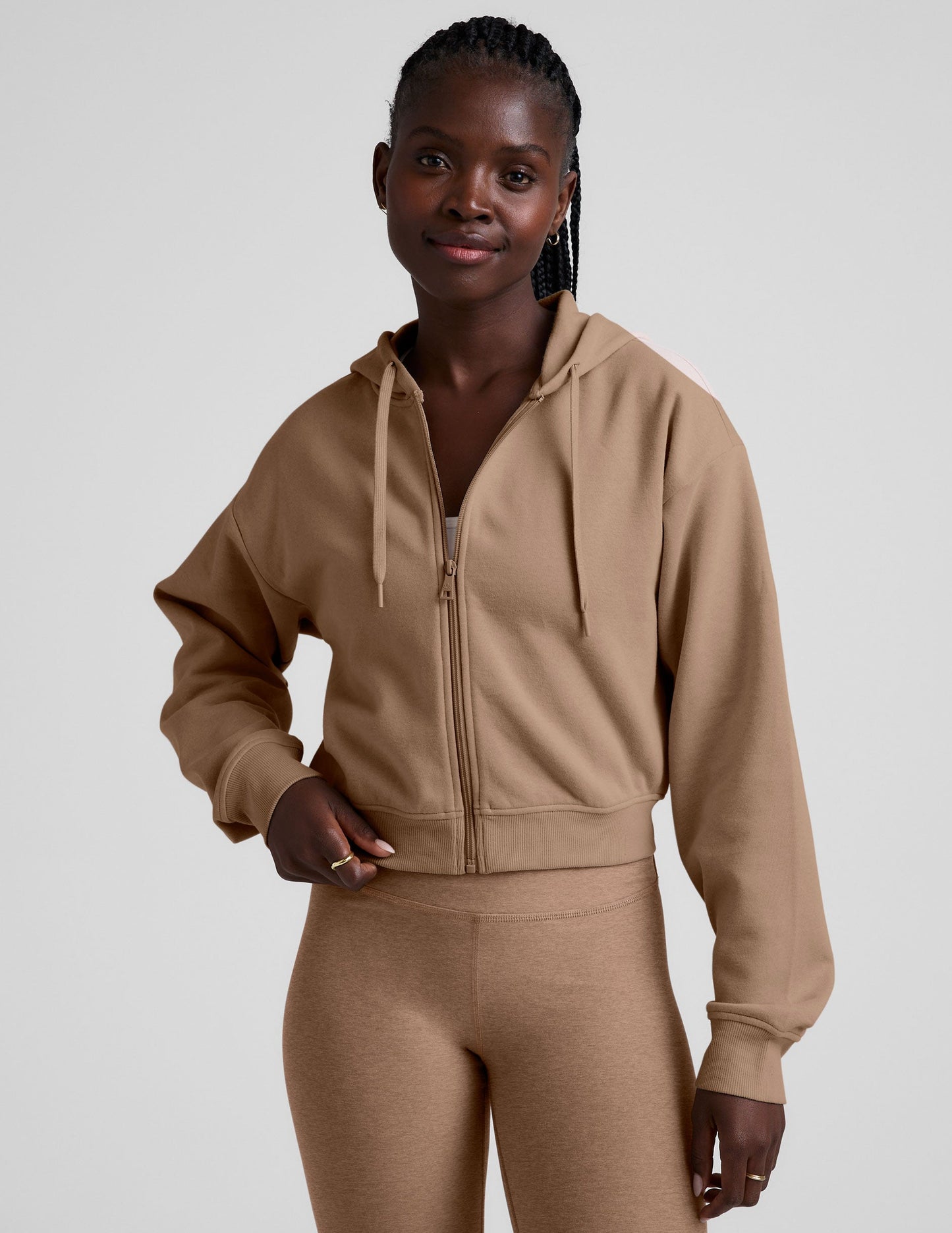 Beyond Yoga LuxeFleece Zip Up Hoodie