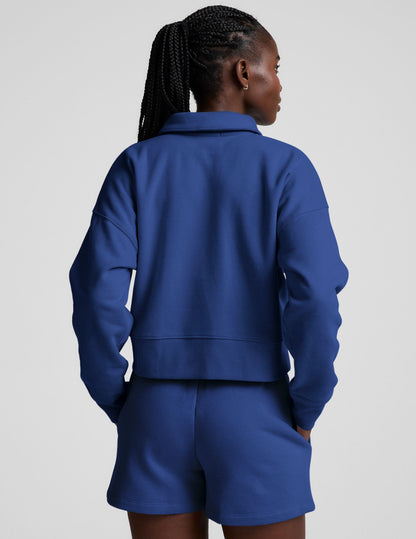 Beyond Yoga LuxeFleece Collared Sweatshirt