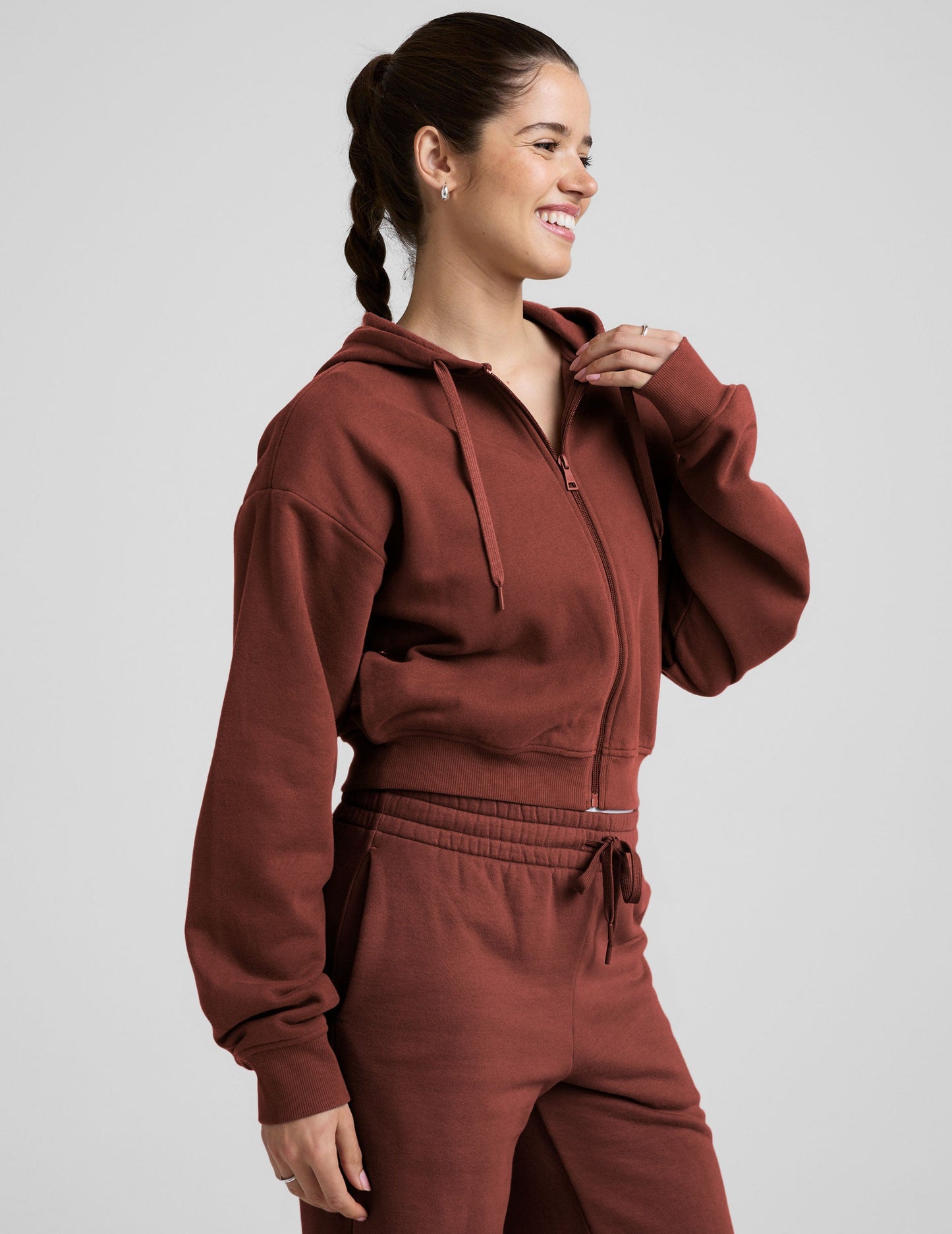 Beyond Yoga LuxeFleece Zip Up Hoodie