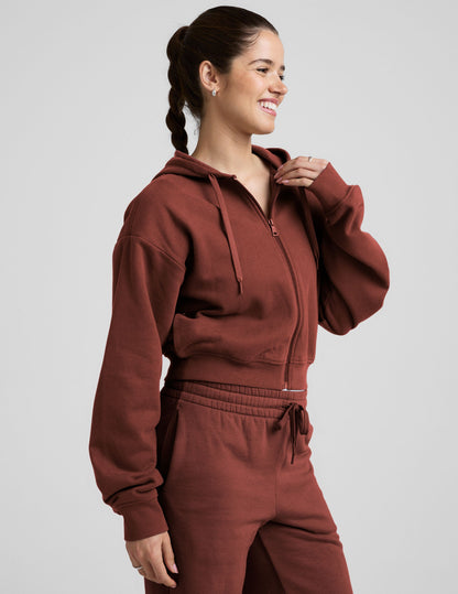 Beyond Yoga LuxeFleece Zip Up Hoodie