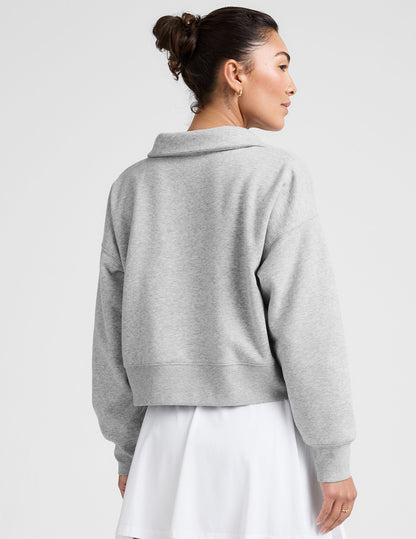 Beyond Yoga LuxeFleece Collared Sweatshirt