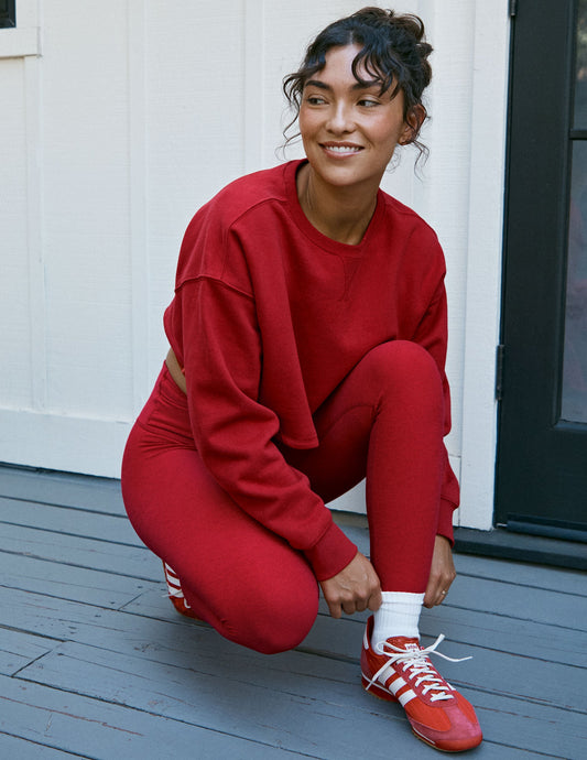 Beyond Yoga LuxeFleece Boxy Pullover