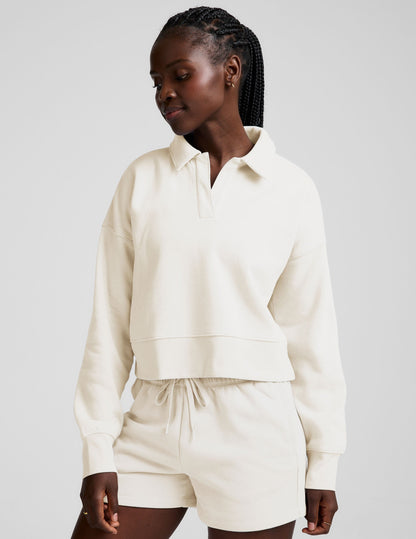 Beyond Yoga LuxeFleece Collared Sweatshirt