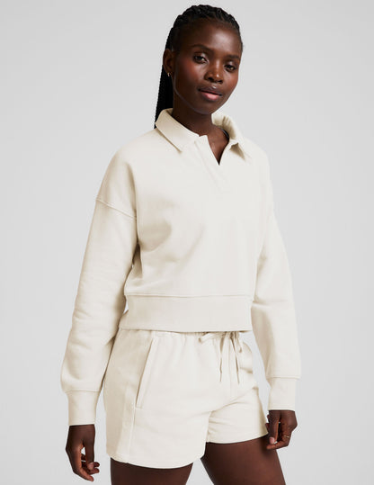 Beyond Yoga LuxeFleece Collared Sweatshirt