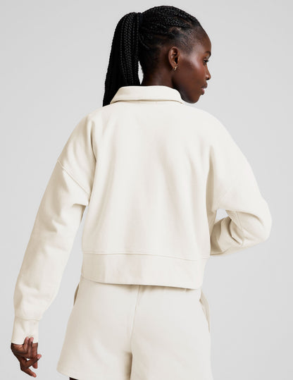Beyond Yoga LuxeFleece Collared Sweatshirt
