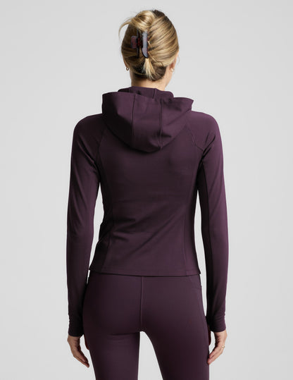 Beyond Yoga Pacer Fleece-Backed Full Zip Jacket