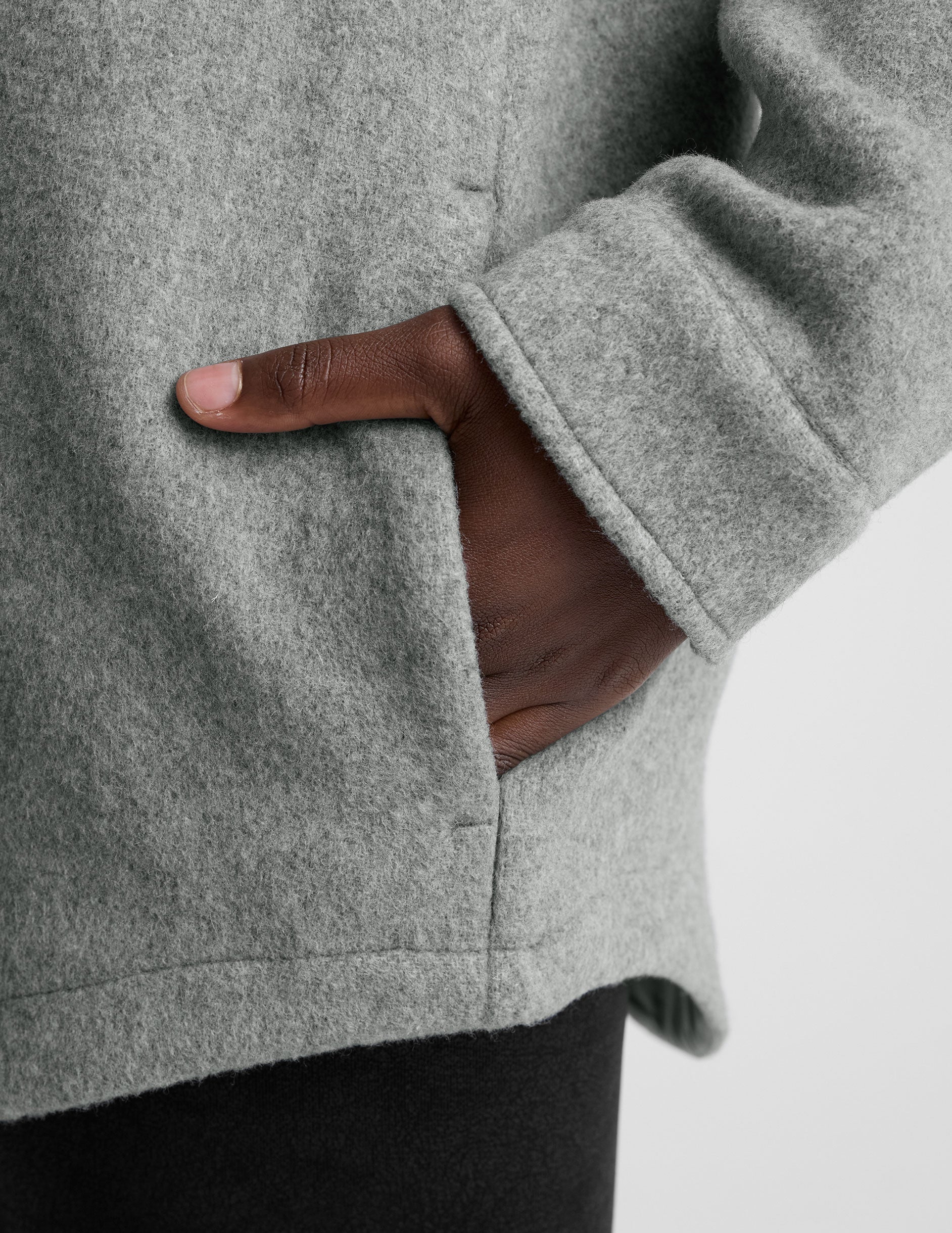 Beyond Yoga Insulated Wool Shirt Jacket