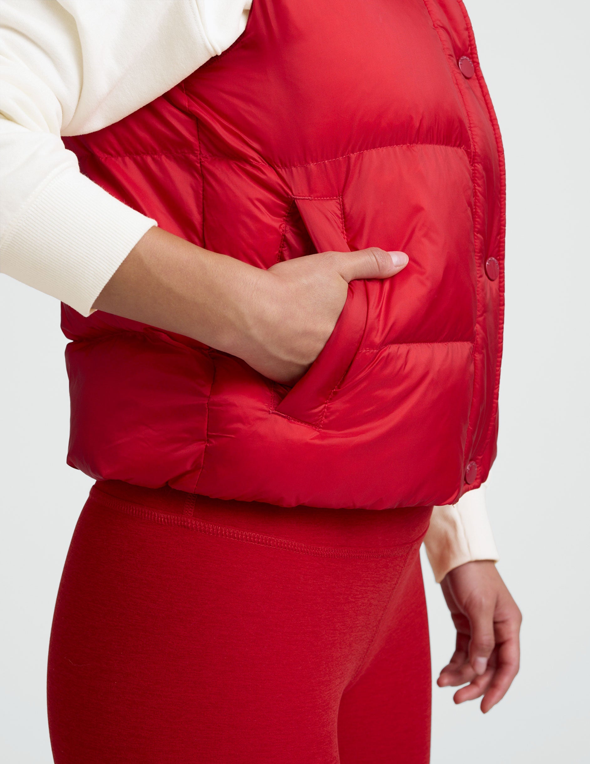 Beyond Yoga Big Cozy Puffer Vest